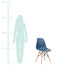 Cadeira Eames - Azul Chumbo, Azul Chumbo | WestwingNow