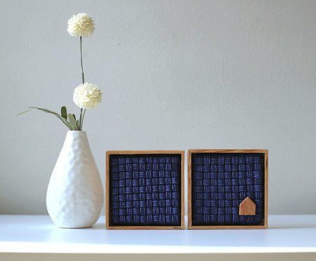 Kit com 2 Quadros Trama | Westwing