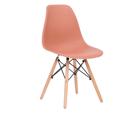 Cadeira Eames - Terracota