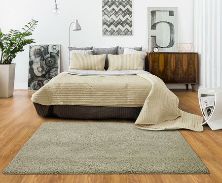 Tapete Debrum Tufting Clemant N Verde-Chá | Westwing