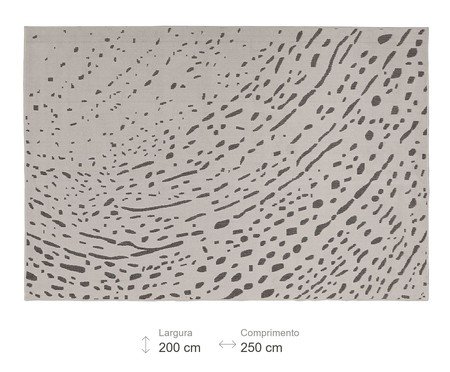 Tapete Cotton Gota Bege | Westwing