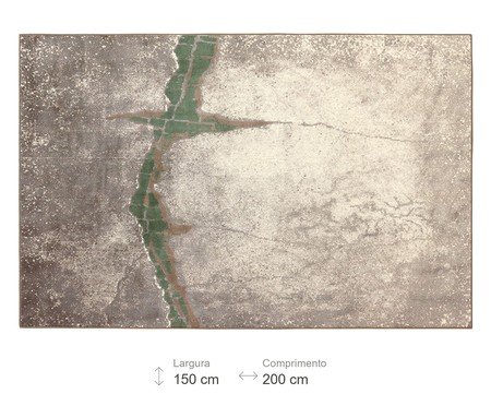 Tapete Perfeita Imperfeição Cinza e Verde | Westwing