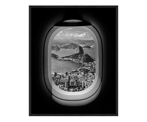 Quadro Rio de Janeiro, preto | WestwingNow
