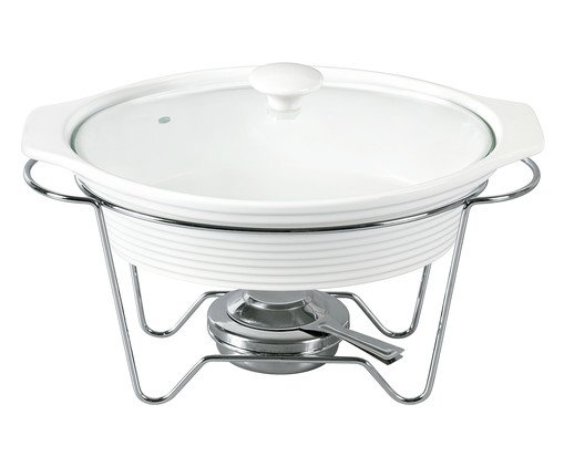 Réchaud em Porcelana com Queimador Spring, Branco | WestwingNow