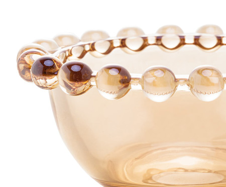 Jogo de Bowls em Cristal Pearl - Âmbar | WestwingNow
