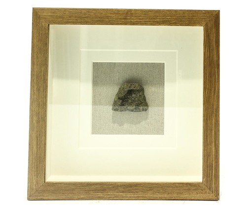 Quadro de Pedra Natural - Bege - 30x30, BEGE | WestwingNow