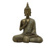 Escultura Indiano Buda - Cinza, CINZA | WestwingNow