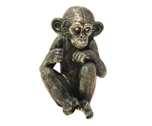 Escultura em Resina Monkey l, BRONZE | WestwingNow