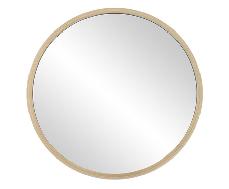 Espelho de Parede Redondo Teruel Dourada - 67cm