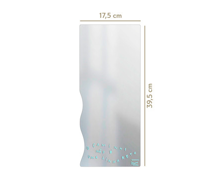Espelho de Parede Caminho - 17,5X39,5cm | WestwingNow