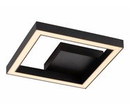 Plafon de Led 25W Square Preto - Bivolt | WestwingNow