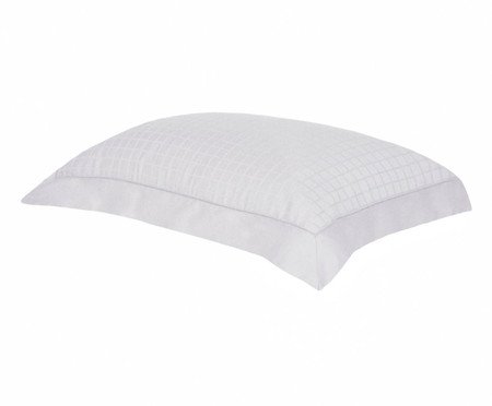 inativo_Fronha Damask Square Penteado Cinza  50X70cm | Westwing