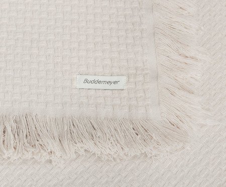 Colcha In Design Franja Bege | Westwing