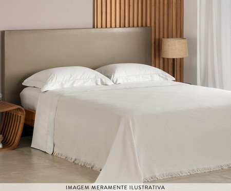 Colcha In Design Franja Bege | Westwing
