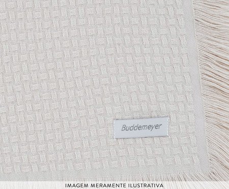 Colcha In Design Franja Bege | Westwing