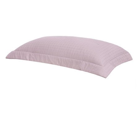 Fronha Damask Square Penteado Rosa | Westwing