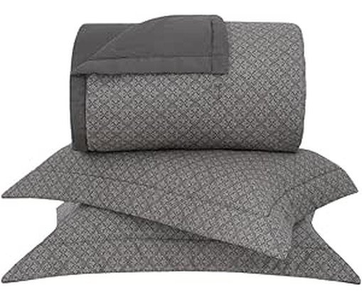 Jogo de CobreLeito Acetinado Bud Vision Lotus Estampado 270 Fios, multicolor | WestwingNow