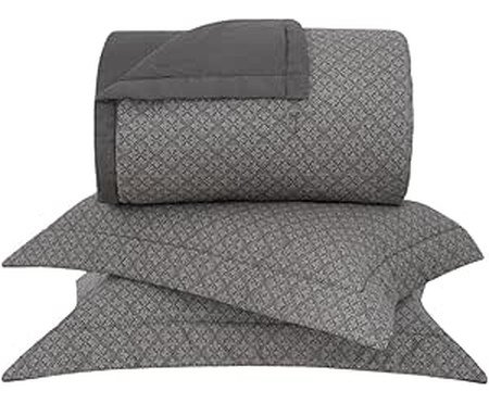 Jogo de CobreLeito Acetinado Bud Vision Lotus Estampado 270 Fios