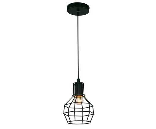 Pendente Aramado James - Bivolt, Preto | WestwingNow