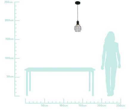 Pendente Aramado James - Bivolt | Westwing