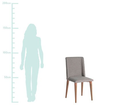 Conjunto de Cadeiras Thyra - Cinza | Westwing