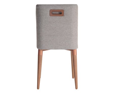 Conjunto de Cadeiras Thyra - Cinza | Westwing