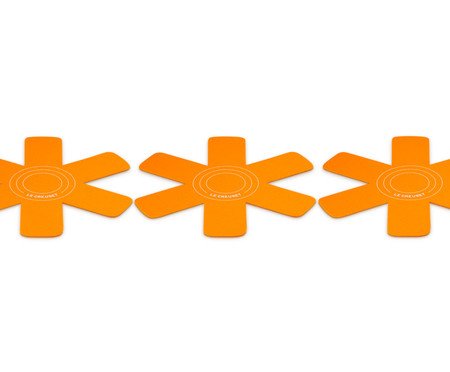 Jogo de Protetores Laranja - 40cm | Westwing