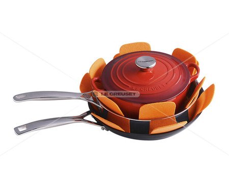 Jogo de Protetores Laranja - 40cm | Westwing