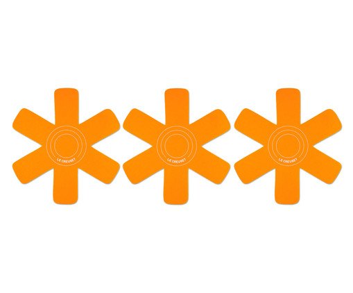 Jogo de Protetores Laranja - 40cm, Laranja | WestwingNow