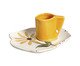 Jogo de Café com Pires Playful Flowers, Amarelo | WestwingNow