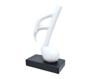 Escultura Semicolcheia Branco | WestwingNow