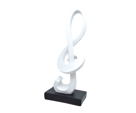 Escultura Clave Branco | WestwingNow