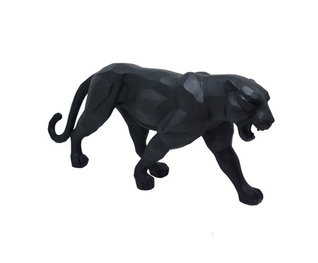 Escultura Leopardo Preto