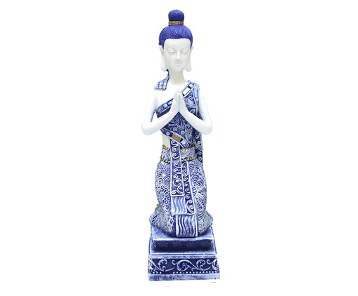 Escultura Ajoe Azul e Branco, blue | WestwingNow