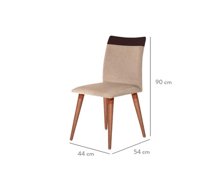 Cadeira Becca Cinza - 44X90X54cm | WestwingNow