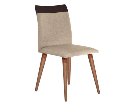Cadeira Becca Cinza - 44X90X54cm