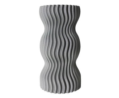 Mini Vaso Onda 3 Cinza | Westwing