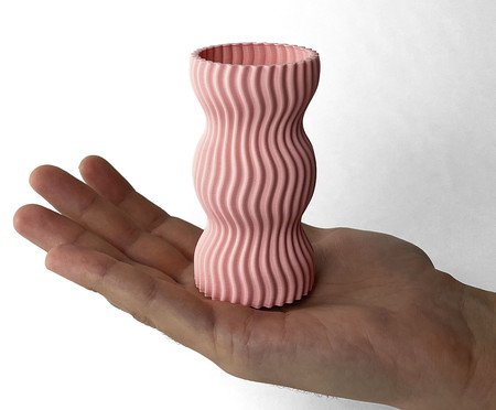 Mini Vaso Onda #3  Rosa | Westwing