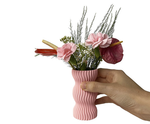 Mini Vaso Onda #3  Rosa, pink | WestwingNow