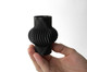 Mini Vaso Onda #1  Preto, black | WestwingNow