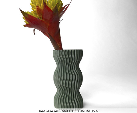 Mini Vaso Onda #3  Verde | Westwing