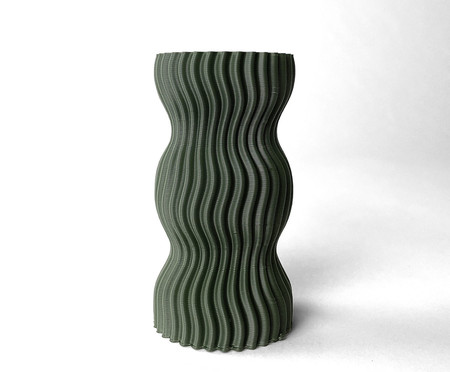 Mini Vaso Onda #3  Verde | Westwing