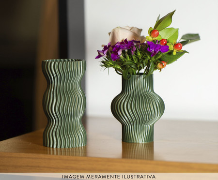 Mini Vaso Onda #3  Verde | Westwing