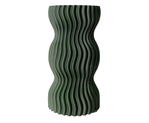 Mini Vaso Onda 3 Verde, green | WestwingNow