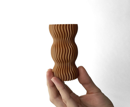 Mini Vaso Onda #3  Terracota | Westwing