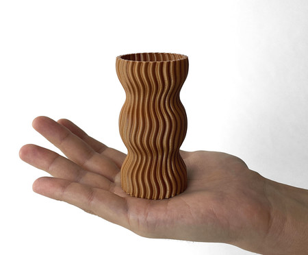 Mini Vaso Onda #3  Terracota | Westwing