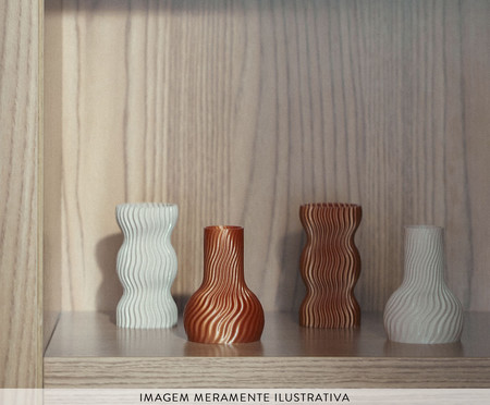 Mini Vaso Onda #3  Terracota | Westwing