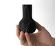 Mini Vaso Onda #2  Preto, black | WestwingNow