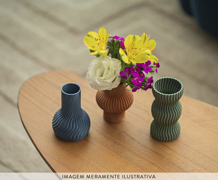 Mini Vaso Onda #1 Terracota | Westwing