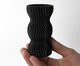 Mini Vaso Onda #2  Preto, black | WestwingNow